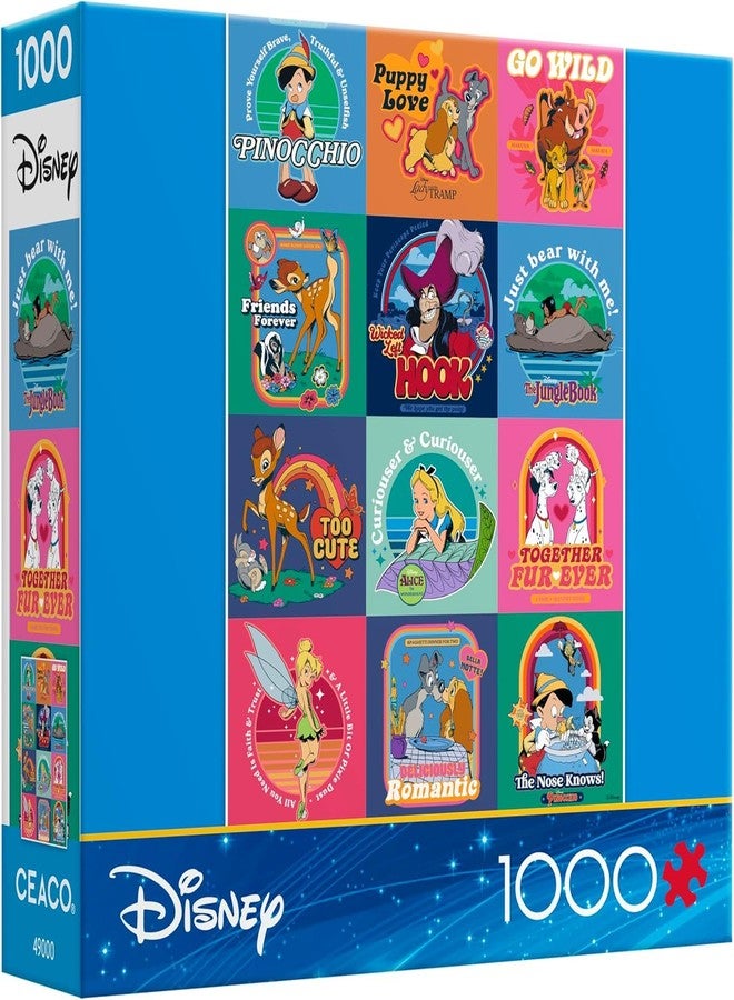 Ceaco - Disney - Storybook Squares - 1000 Piece Jigsaw Puzzle - Image 3